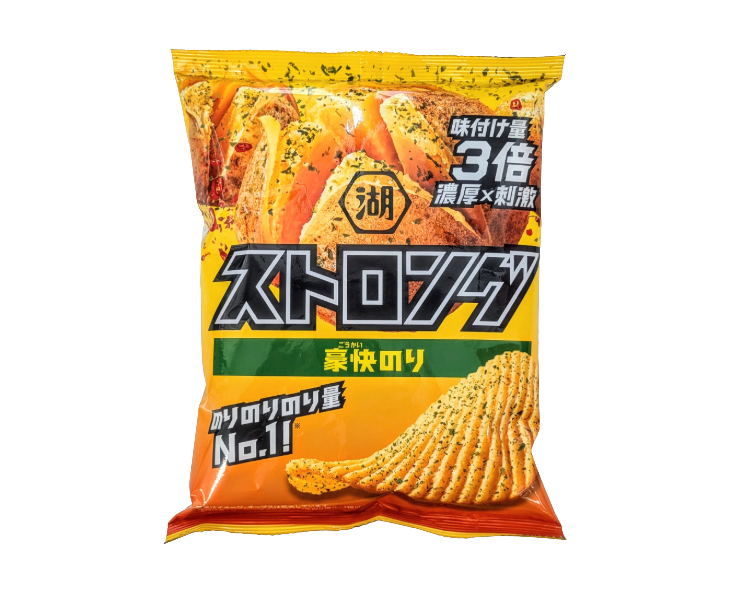 Koikeya Strong: Superb Nori Potato Chips from Japan