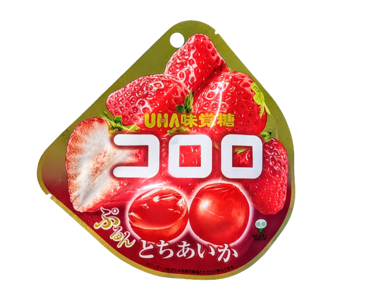Kororo Tochiaika Strawberry Gummies from Japan