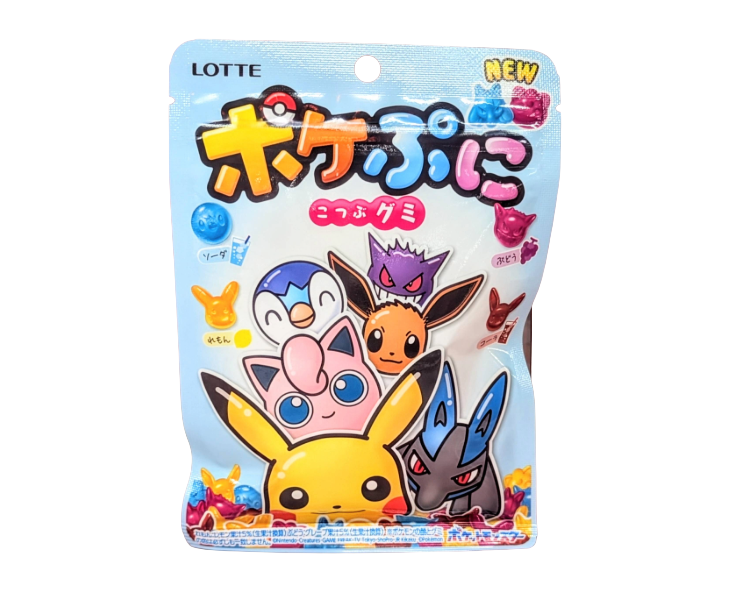 Lotte Pokémon Squishy Gummies (Assorted Flavors) from Japan