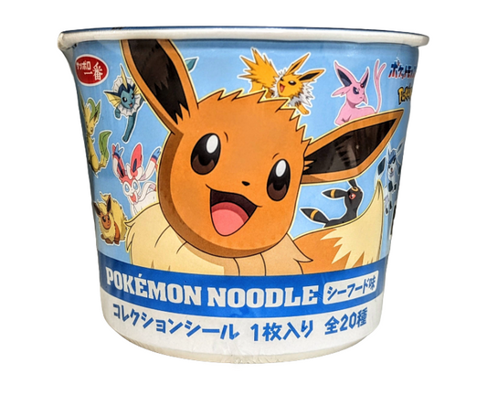 Pokémon Noodle (Seafood Flavor) from Japan