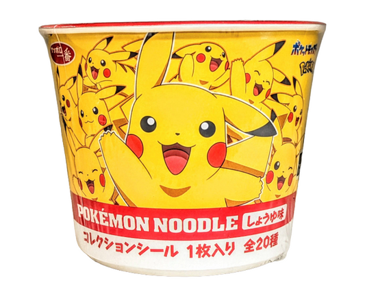 Pokémon Noodle (Soy Sauce Flavor) from Japan