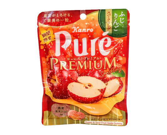Puré Premium Sparkling Fuji Apple Gummies from Japan