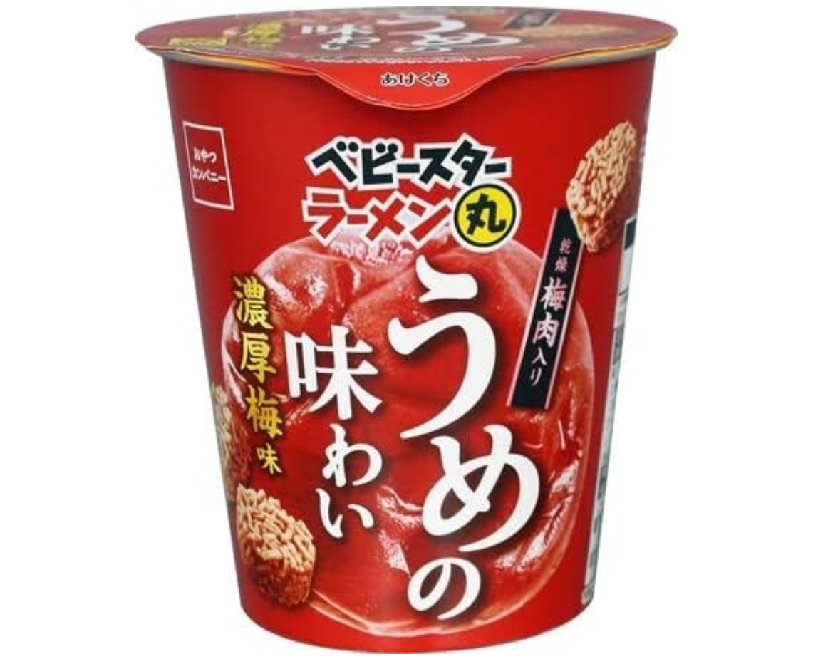 Baby Star Ramen Snack Rounds (Umeboshi Flavor)