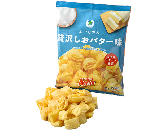 Family Mart Aerial Luxurious Salted Butter Corn Snacks
