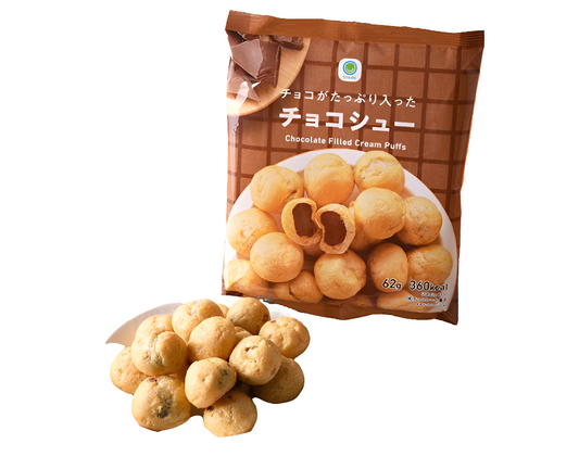 Family Mart Chocolate-Filled Cream Puffs