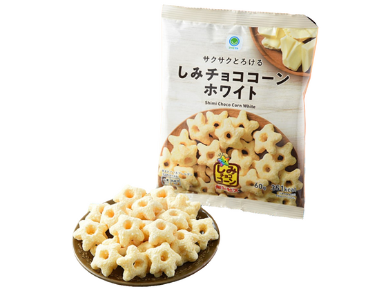 Family Mart Shimi White Choco Corn Stars