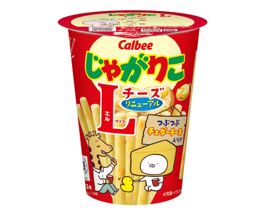 Calbee Jagariko Cheese Flavor (Large Size)