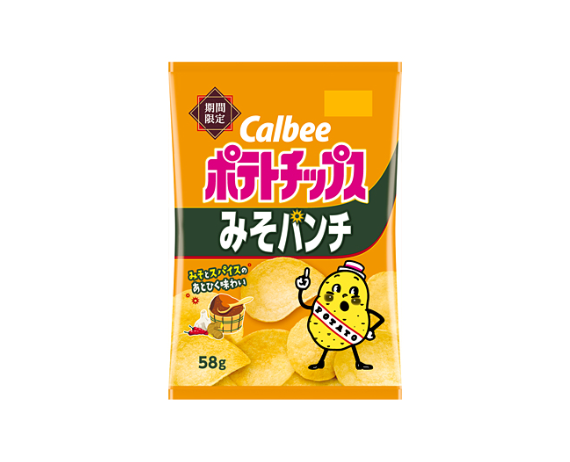 Calbee Miso Punch Potato Chips