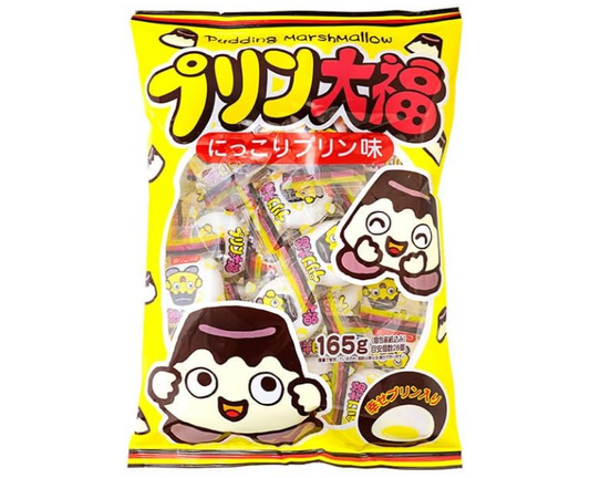 Custard Pudding Daifuku (28-Piece Bag)