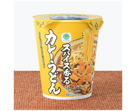 Family Mart Curry Udon Instant Noodles