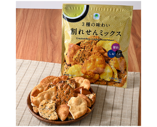 Family Mart Cracked Rice Cracker Assortment