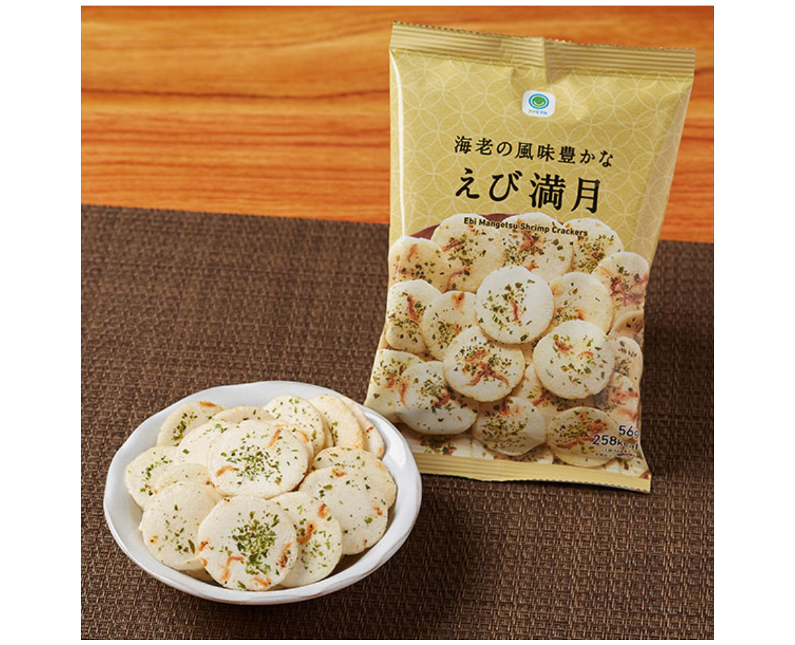 Family Mart Mangetsu Shrimp Rice Crackers