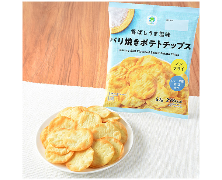 Family Mart Savory Salt-Flavored Baked Potato Chips (Non-Fried)