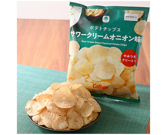 Family Mart Thin-Cut Sour Cream & Onion Potato Chips (BIG BAG)
