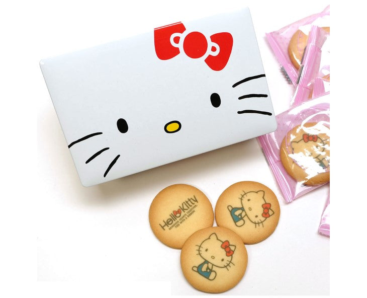 Hello Kitty Print Cookie Tin