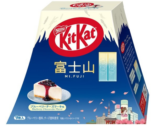 Kit Kat Japan Blueberry Cheesecake (Mt. Fuji Edition)