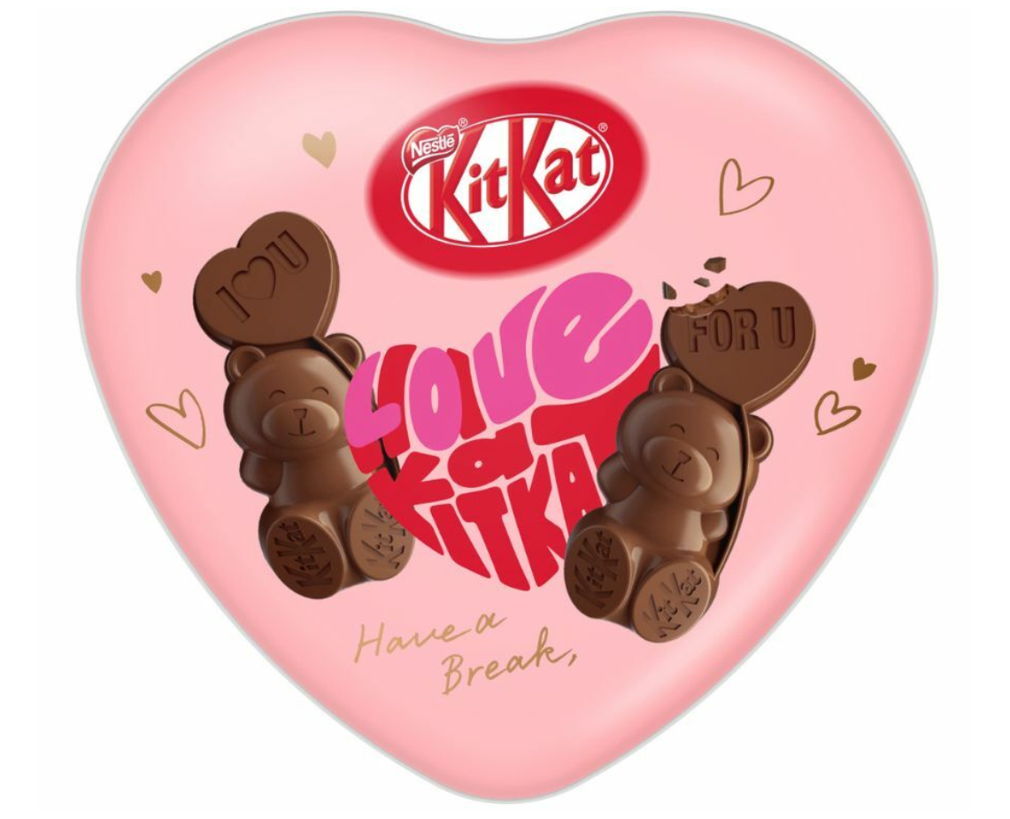 Kit Kat Japan Valentine's Day Heartful Bear