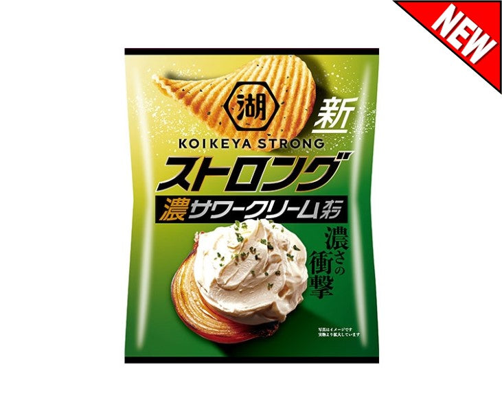 strong rich sour cream and onion japanese potato chips