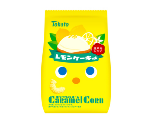 Tohato Caramel Corn Curls (Lemon Cake Flavor)