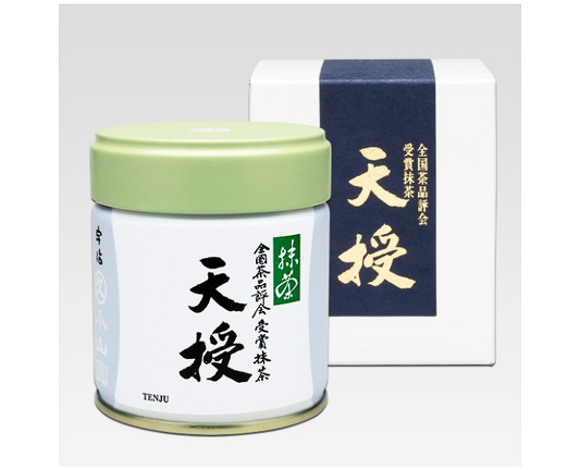 Tenju is the No. 1 quality matcha in all of Japan! Winner of the top award at the Japanese National Tea Fair for koicha matcha