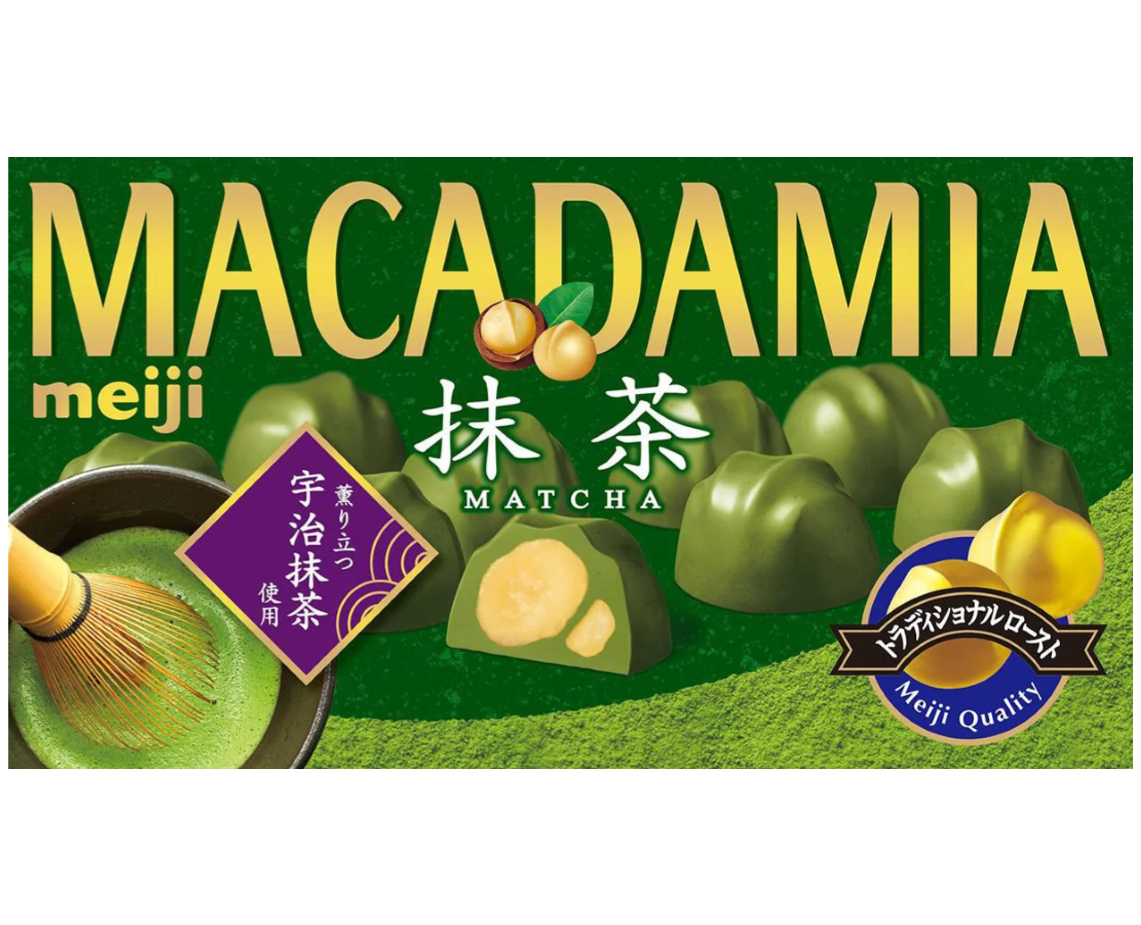 Meiji Macadamia Nut Matcha