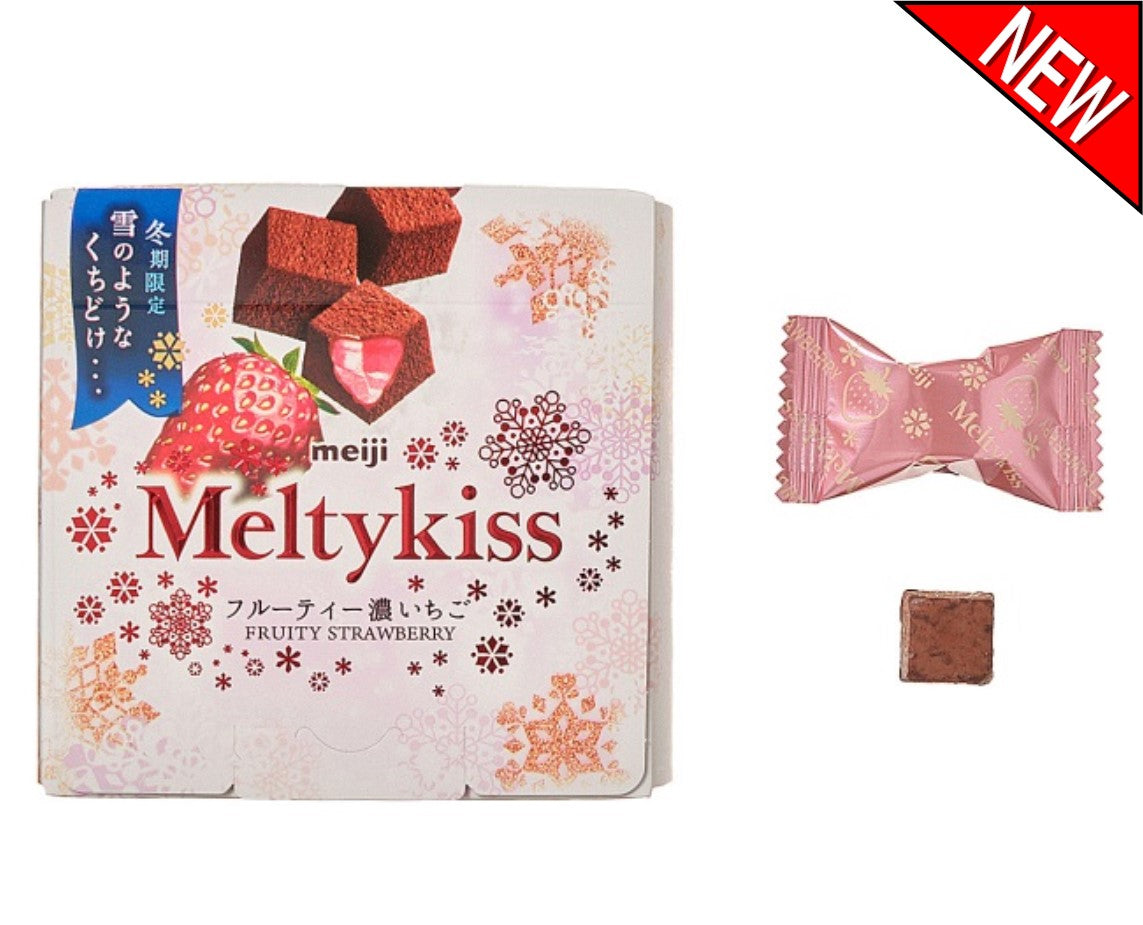 Meiji Melty Kiss Deep & Fruity Strawberry