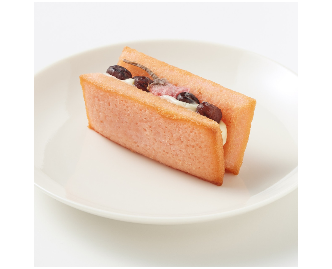 Muji Sakura Financier Sandwich Cake