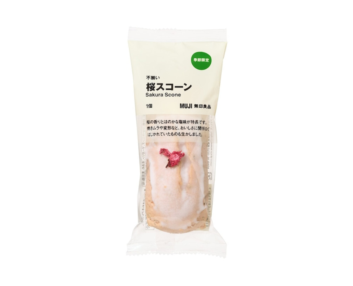 Muji Sakura Scone