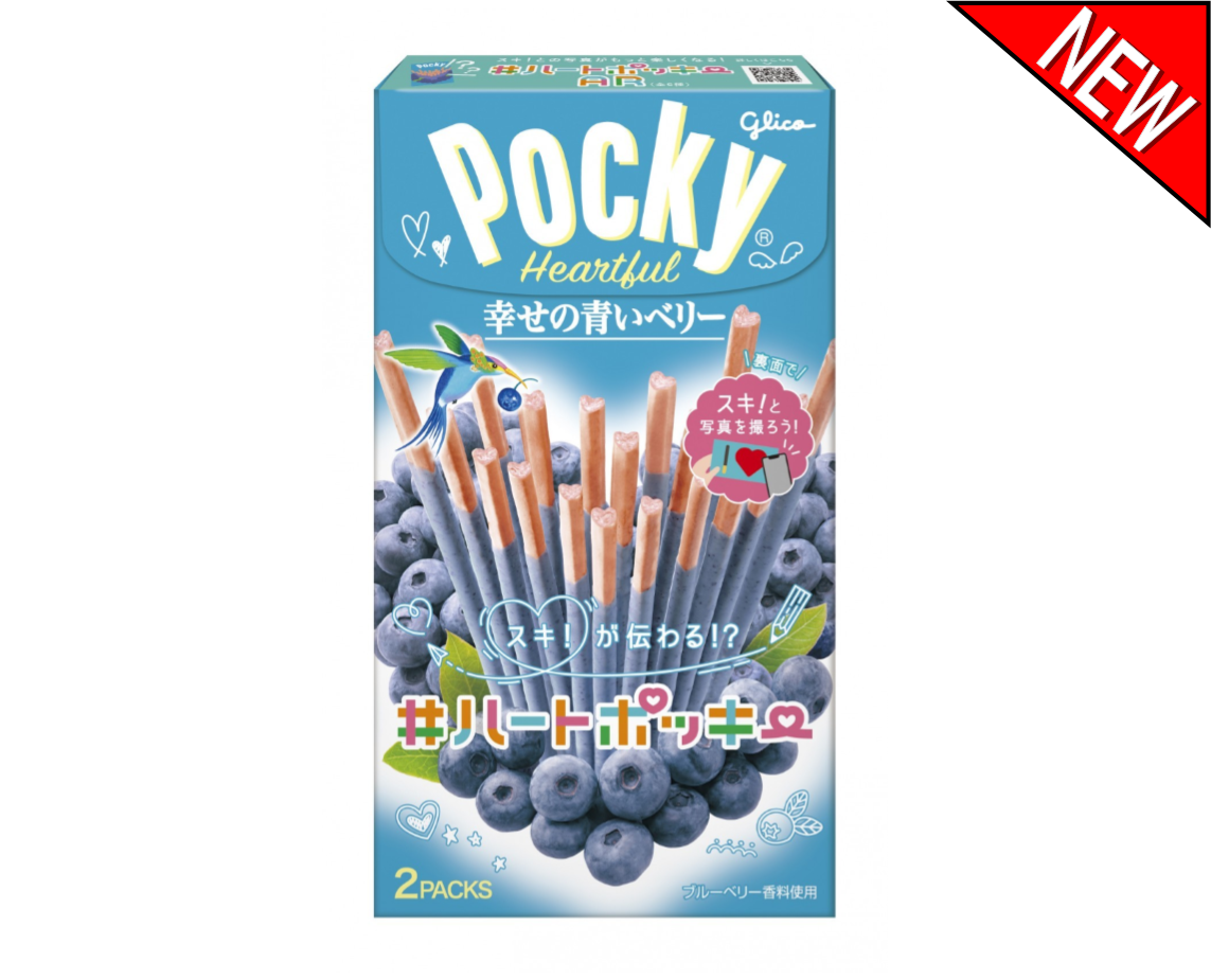 Pocky Happy Blueberry Cookie Sticks