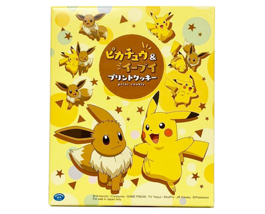Pokémon Pikachu & Eevee Print Cookies