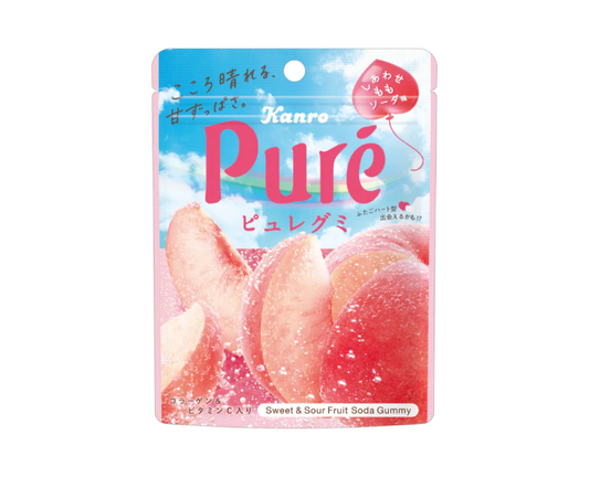 Puré Peach Soda Gummies