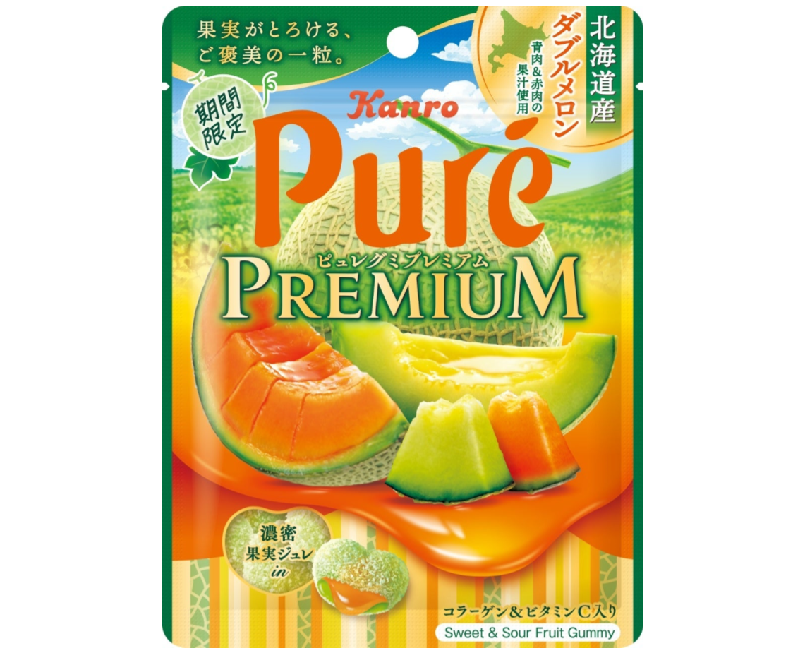 Pure Premium Hokkaido Double Melon Gummies