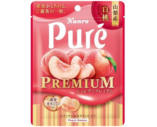 Puré Premium Yamagata White Peach Gummies