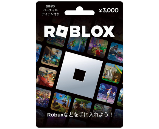 Roblox Gift Card (Free Japan-Exclusive Virtual Item Included)