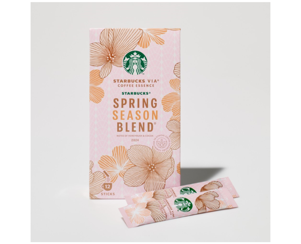 Starbucks Japan VIA Coffee Essence: Spring Season Blend (12-Pack)