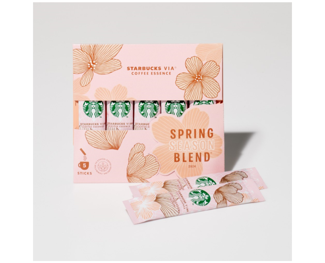 Starbucks Japan VIA Coffee Essence: Spring Season Blend (5-Pack)