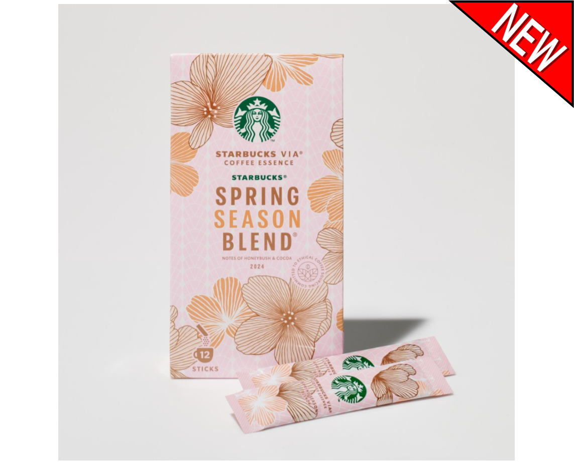 Starbucks Japan VIA Coffee Essence: Spring Season Blend (12-Pack)