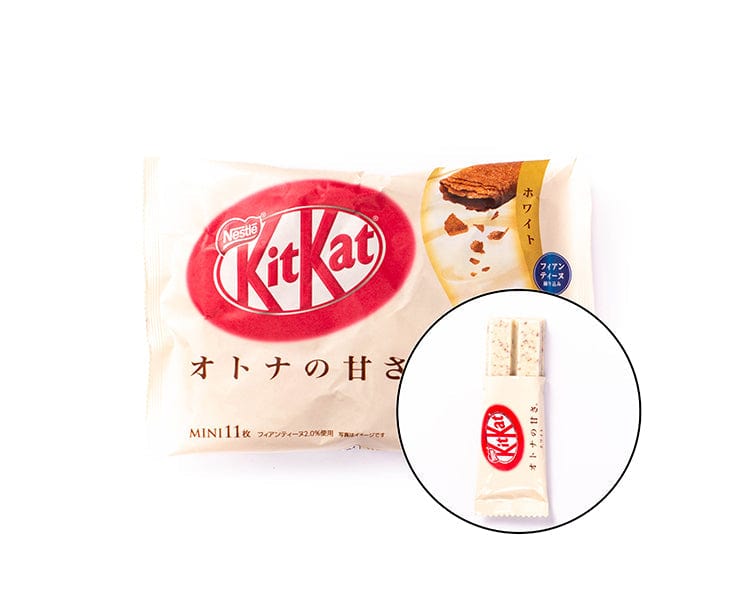 Kit Kat Japan White Chocolate with Feuillantine
(for Adults)