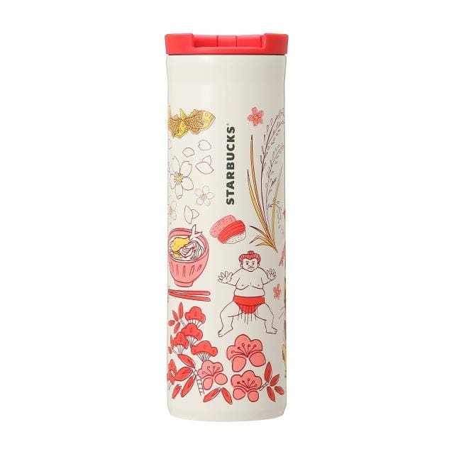 Starbucks Japan Been There Collection: Stainless Bottle – Saku 
