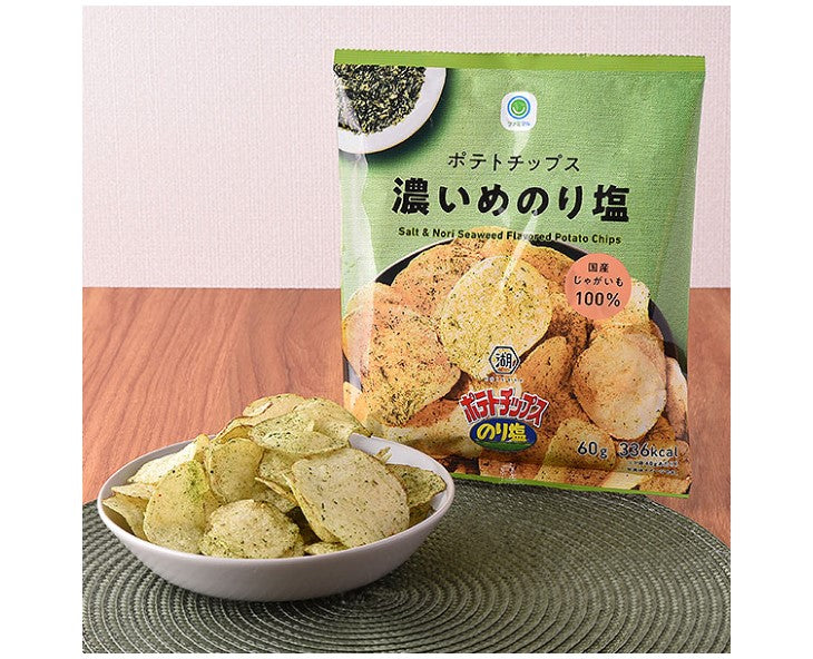 Family Mart Strong Salt & Nori Seaweed-Flavored Potato Chips
